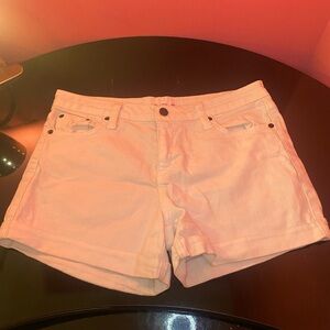 Lux Women's Light Tan Jean Shorts